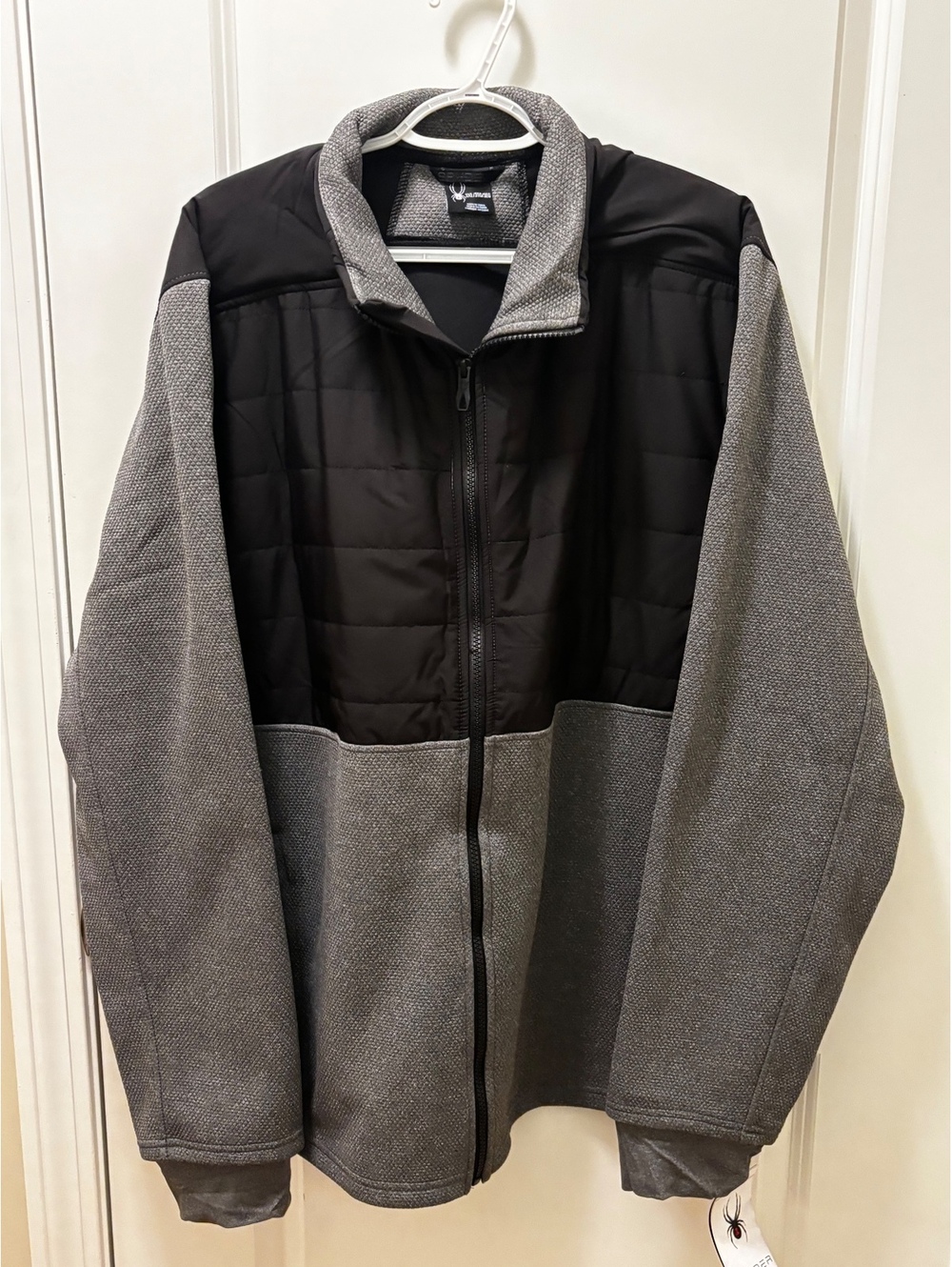 Spyder Men’s Persuit Jacket Black/Gray Size 3X